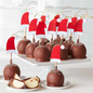 Mrs Prindables Santa Hat Caramel Apple Gift