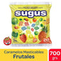 Pampa Direct Sugus Surtidos Soft Candy Blocks Assorted Flavors Strawberry, Orange, Pineapple, Mint, Lemon & Green Apple, Gluten-Free, 700 g / 24.7 oz bag