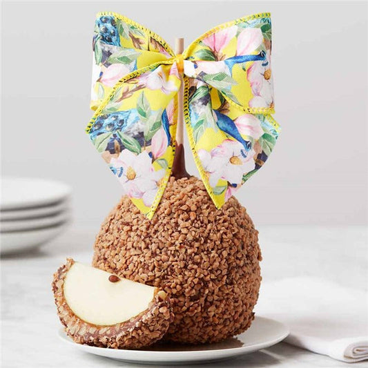 Mrs Prindables Toffee Walnut Peacock Jumbo Caramel Apple
