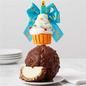 Mrs Prindables Happy Birthday Cupcake Jumbo Caramel Apple