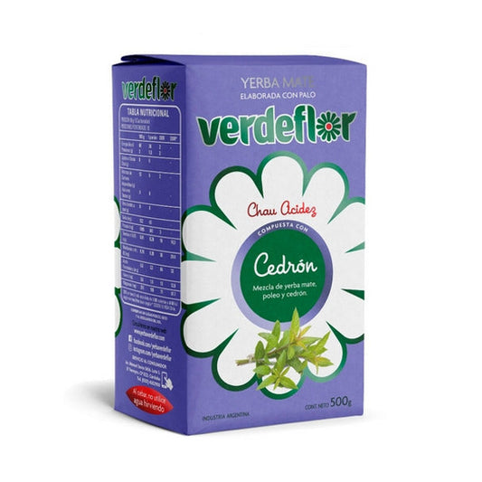 Pampa Direct Verdeflor Yerba Mate Cedron w/Lemon Verbena, 500 g / 1.1 lb