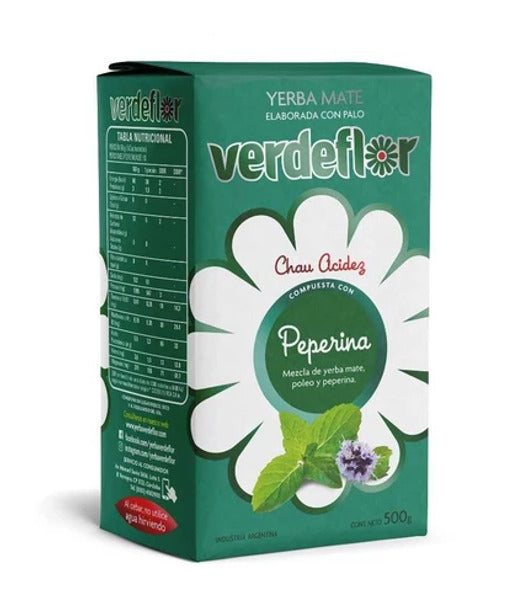 Pampa Direct Verdeflor Yerba Mate w/Peppermint, 500 g / 1.1 lb