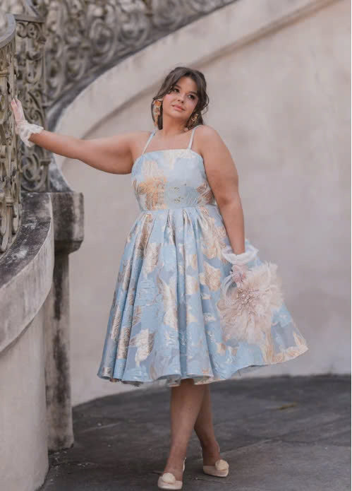 JessaKae Brielle Dress - Moonbeam