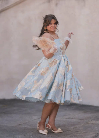 JessaKae Brielle Dress - Moonbeam
