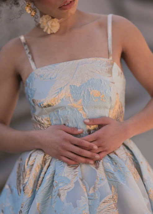 JessaKae Brielle Dress - Moonbeam