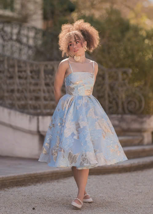 JessaKae Brielle Dress - Moonbeam