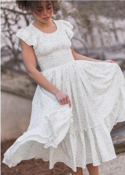 JessaKae Swan Serenade Dress - Blue