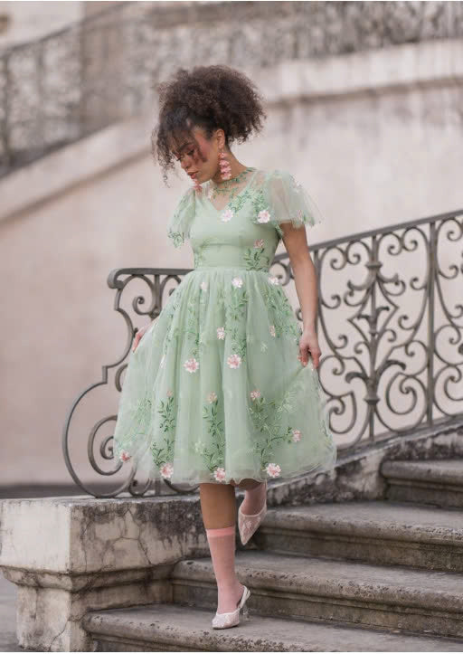 JessaKae Lily Dress - Lily Pad