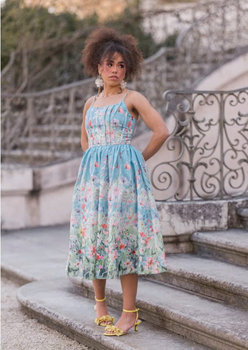 JessaKae Calista Dress - Watercolor