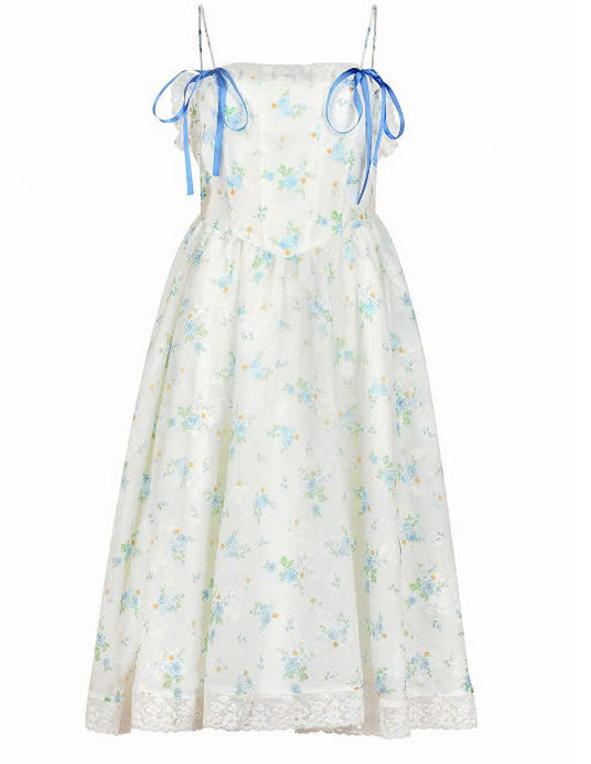 JessaKae Coquette Dress - Forget-Me-Not