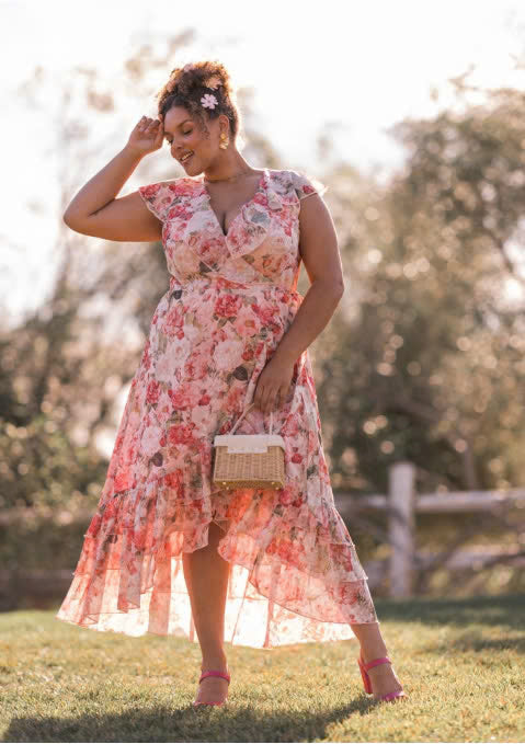 JessaKae Daphne Dress - Fuchsia Rose
