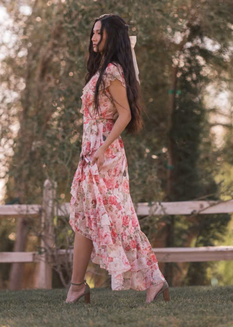 JessaKae Daphne Dress - Fuchsia Rose