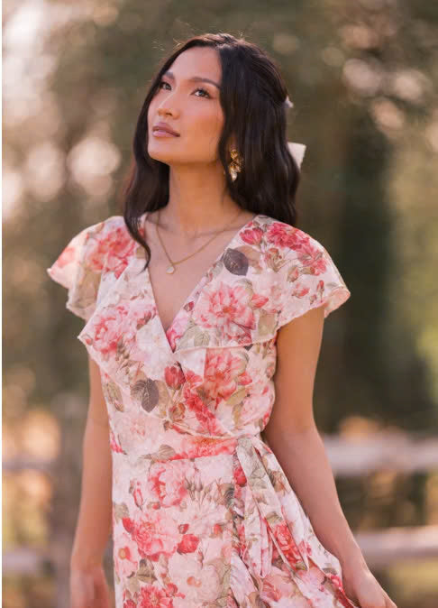 JessaKae Daphne Dress - Fuchsia Rose