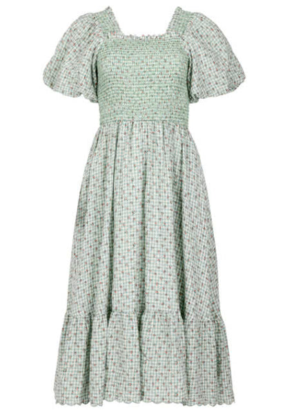 JessaKae Rosie Posie Dress - Tea Green