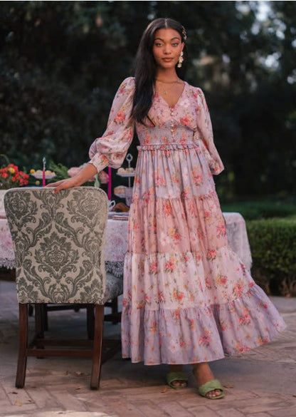JessaKae Garden Rose Dress - Sweet Peony