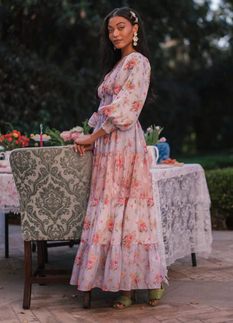 JessaKae Garden Rose Dress - Sweet Peony