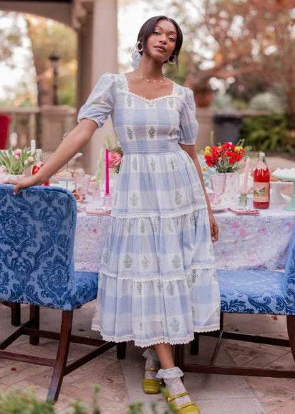 JessaKae Felicia Dress - Cornflower