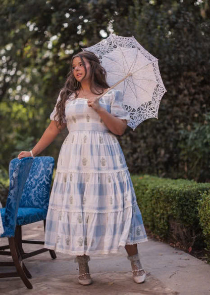 JessaKae Felicia Dress - Cornflower