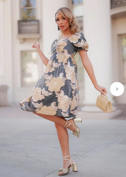 JessaKae Beaumont Dress - Golden Harvest