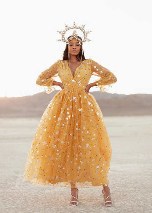 JessaKae Celestia Dress - Sun Goldle