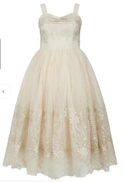 JessaKae Brigette Dress - Moonlit Ivory